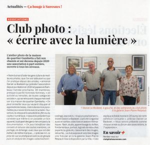 Lire la suite à propos de l’article Expo photo du Club