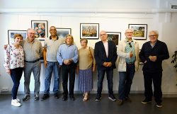 Pour le vernissage