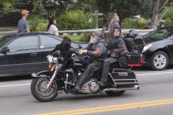 défilé des bikers